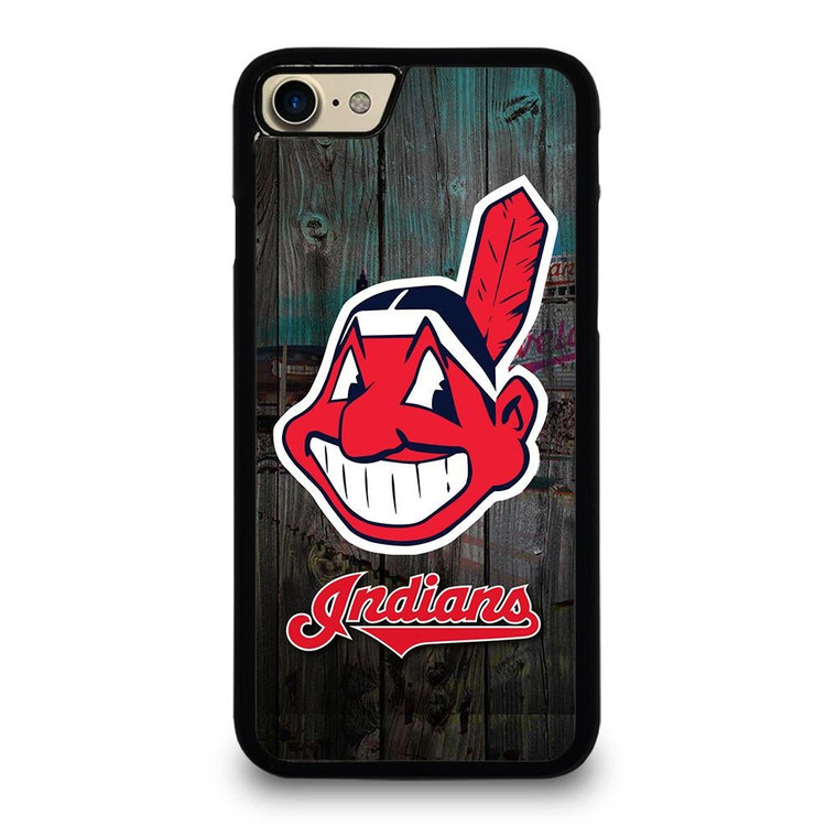 CLEVELAND INDIANS WOODEN LOGO iPhone 7 / 8 Case Cover