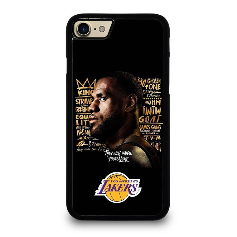LEBRON JAMES QUOTE LA LAKERS iPhone 7 / 8 Case Cover