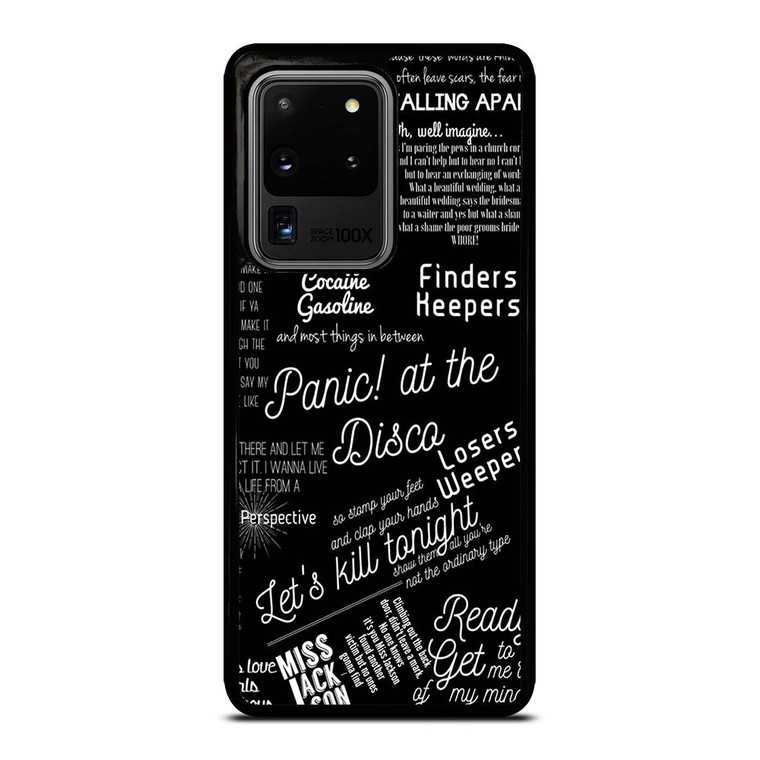 PANIC AT THE DISCO LYRIC Samsung Galaxy S20 Plus Case Cover