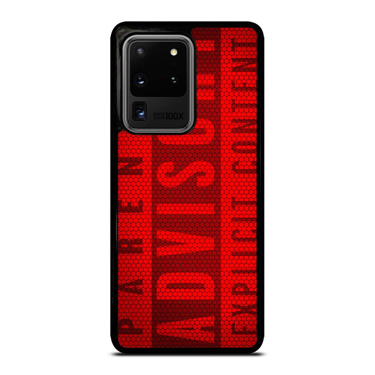 PARENTAL ADVISORY EXPLICIT CONTENT CARBON Samsung Galaxy S20 Plus Case Cover