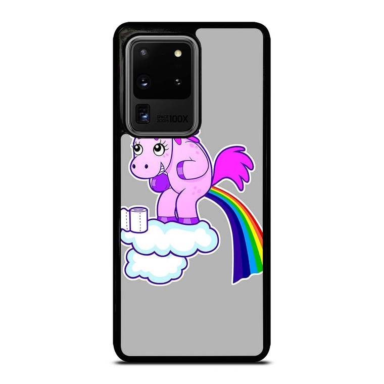 POOPING RAINBOW UNICORN Samsung Galaxy S20 Plus Case Cover