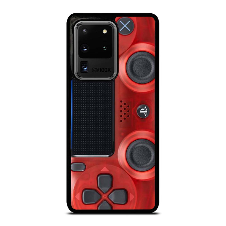 PS4 CONTROLLER PLAY STATION RED Samsung Galaxy S20 Plus Case Cover