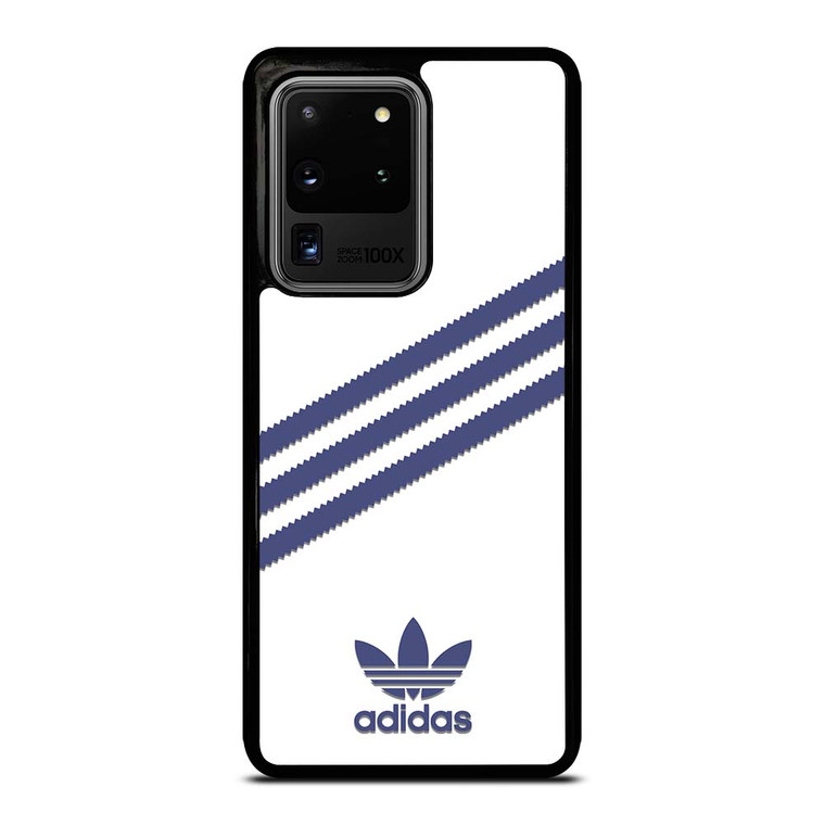 ADIDAS ORIGINALS STRIPES WHITE ROYAL BLUE Samsung Galaxy S20 Ultra Case Cover
