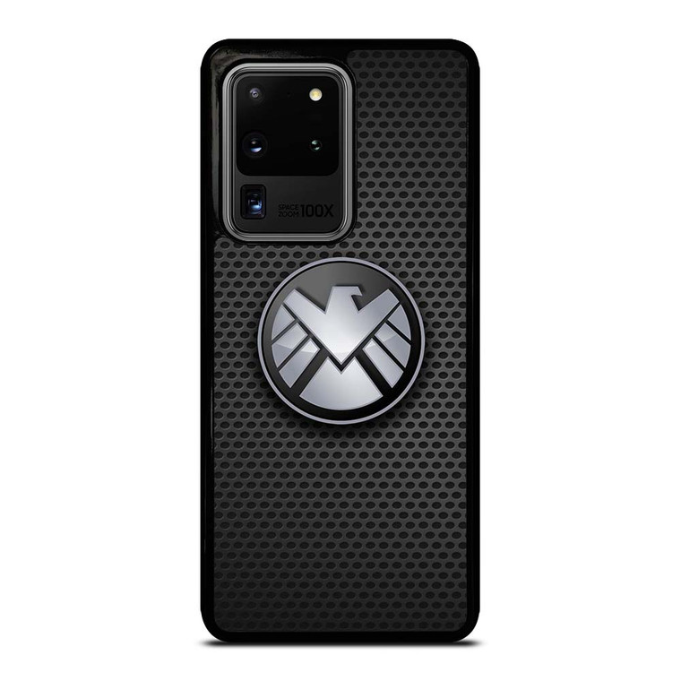 AGENTS OF SHIELD MARVEL LOGO METAL Samsung Galaxy S20 Ultra Case Cover