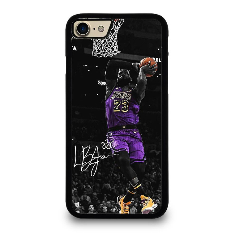 LEBRON JAMES DUNK LA LAKERS iPhone 7 / 8 Case Cover