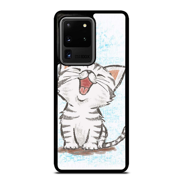 AMERICAN SHORTHAIR HAPPY CAT Samsung Galaxy S20 Ultra Case Cover