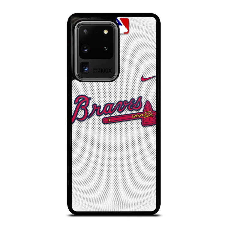 ATLANTA BRAVES ICON MLB BASEBALL TEAM LOGO Samsung Galaxy S20 Ultra Case Cover