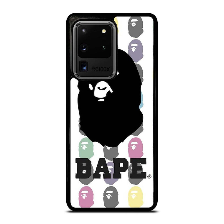 BAPE CUTE LOGO COLLAGE Samsung Galaxy S20 Ultra Case Cover