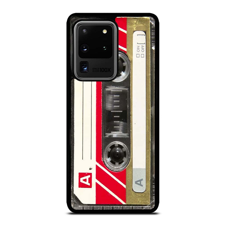 CASSETE TAPE RETRO Samsung Galaxy S20 Ultra Case Cover