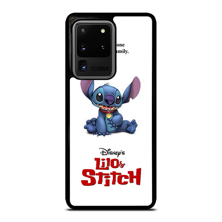DISNEY LILO AND STITCH WHITE Samsung Galaxy S20 Ultra Case Cover