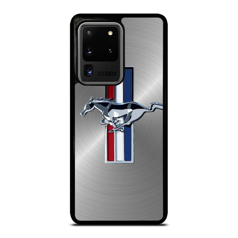 FORD MUSTANG METAL EMBLEM LOGO Samsung Galaxy S20 Ultra Case Cover