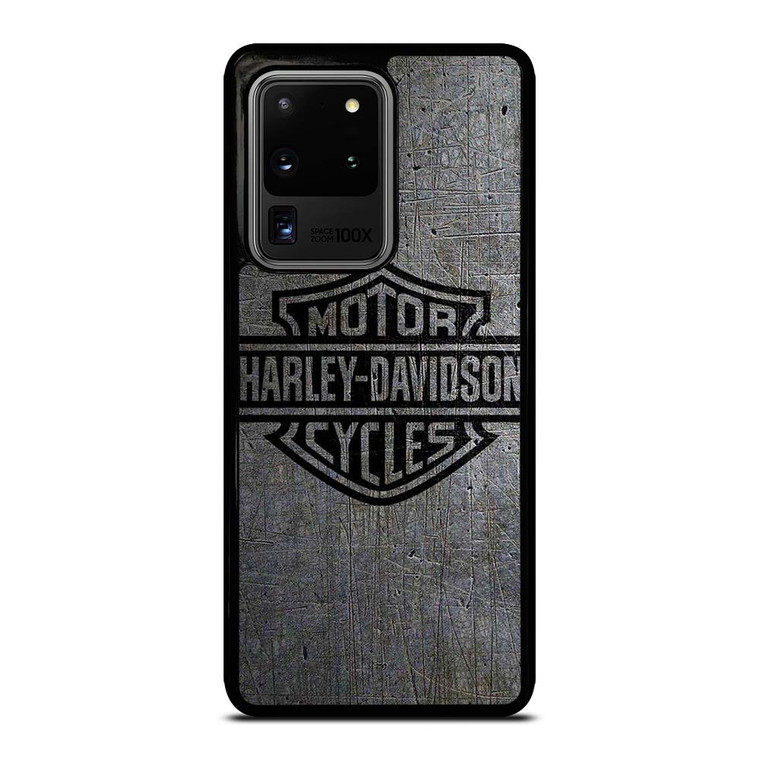 HARLEY DAVIDSON MOTORCYCLES COMPANY LOGO METAL Samsung Galaxy S20 Ultra Case Cover