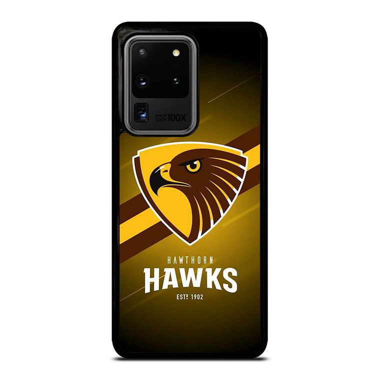 HAWTHORN HAWKS FOOTBALL CLUB LOGO AUSTRALIA TEAM Samsung Galaxy S20 Ultra Case Cover