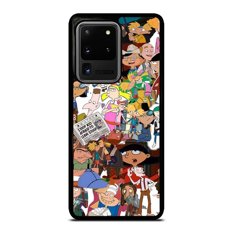 HEY ARNOLD COLLAGE Samsung Galaxy S20 Ultra Case Cover
