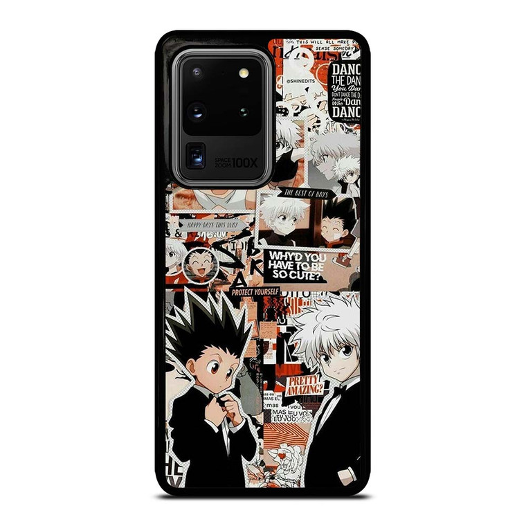 HUNTER X HUNTER GON AND KILLUA COLLAGE Samsung Galaxy S20 Ultra Case Cover