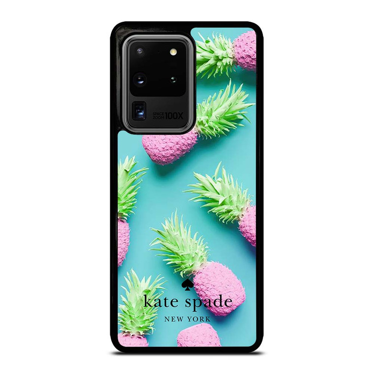 KATE SPADE NEW YORK LOGO SUMMER PINEAPPLE ICON Samsung Galaxy S20 Ultra Case Cover