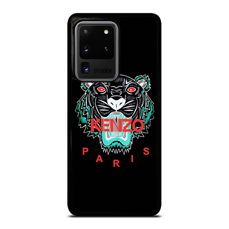 KENZO PARIS BLACK Samsung Galaxy S20 Ultra Case Cover