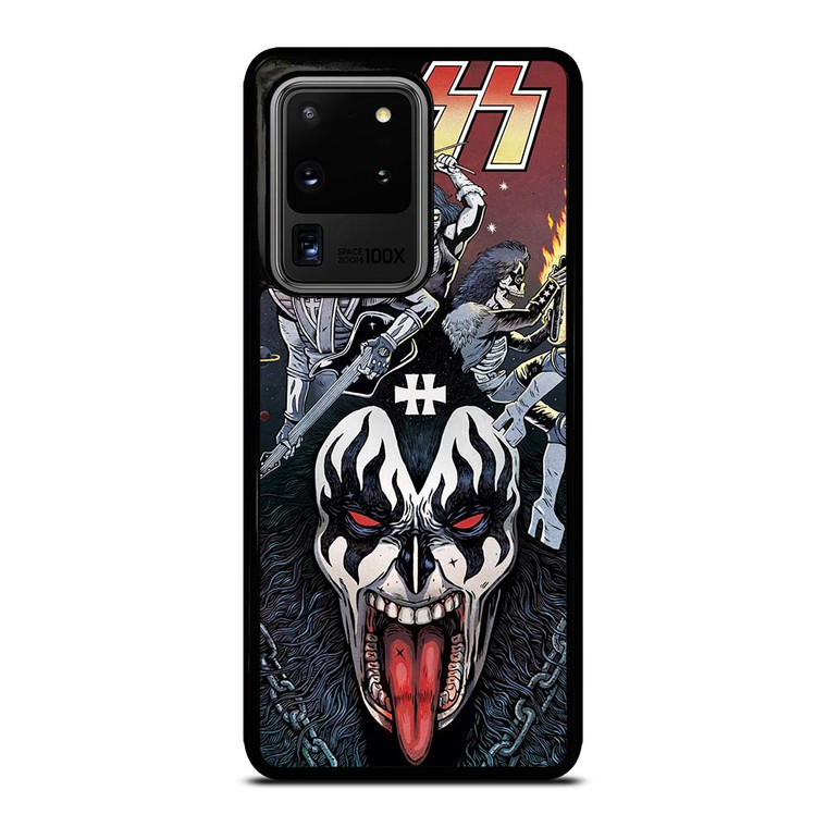 KISS BAND SKULL Samsung Galaxy S20 Ultra Case Cover