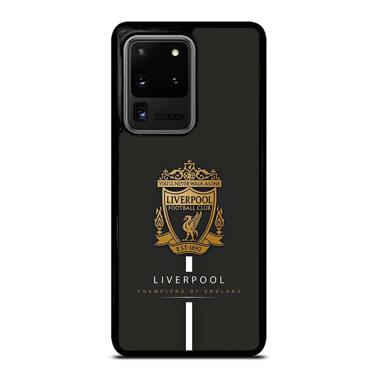 LIVERPOOL FC CHAMPIONS OF ENGLAND Samsung Galaxy S20 Ultra Case Cover