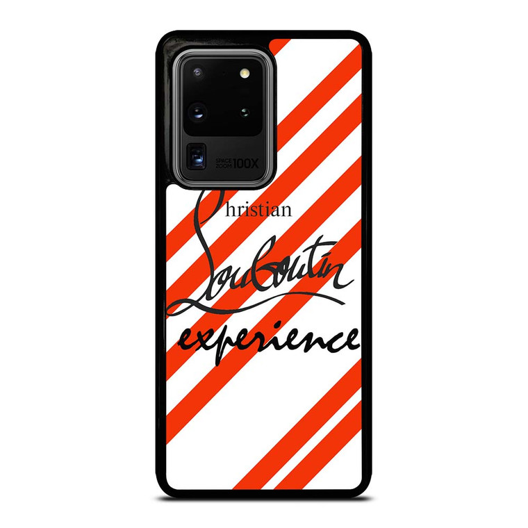 LOUBOUTIN STRIPE LOGO Samsung Galaxy S20 Ultra Case Cover