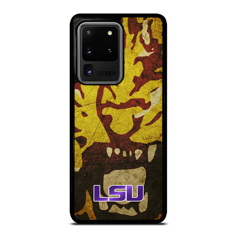 LSU TIGERS FOOTBALL Samsung Galaxy S20 Ultra Case Cover
