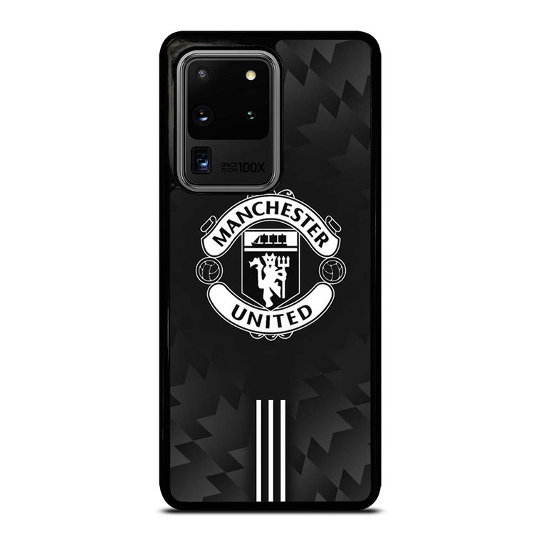 MANCHESTER UNITED BLACK LOGO Samsung Galaxy S20 Ultra Case Cover