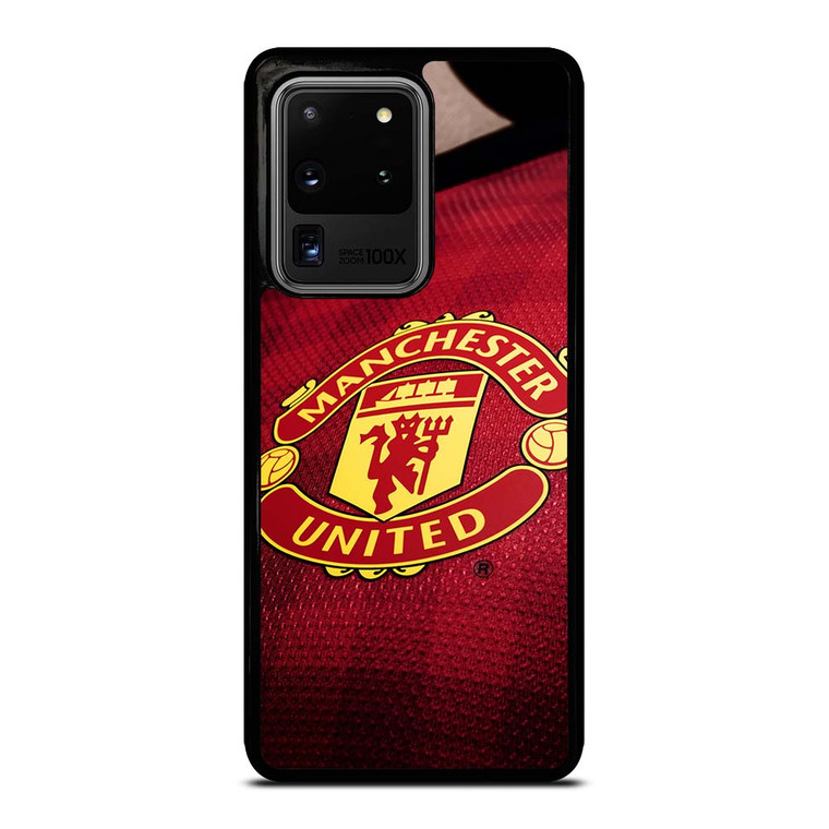 MANCHESTER UNITED LOGO JERSEY Samsung Galaxy S20 Ultra Case Cover