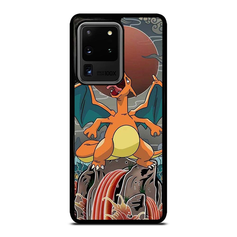 POKEMON POCKET MONSTERS CHARIZAR ART Samsung Galaxy S20 Ultra Case Cover