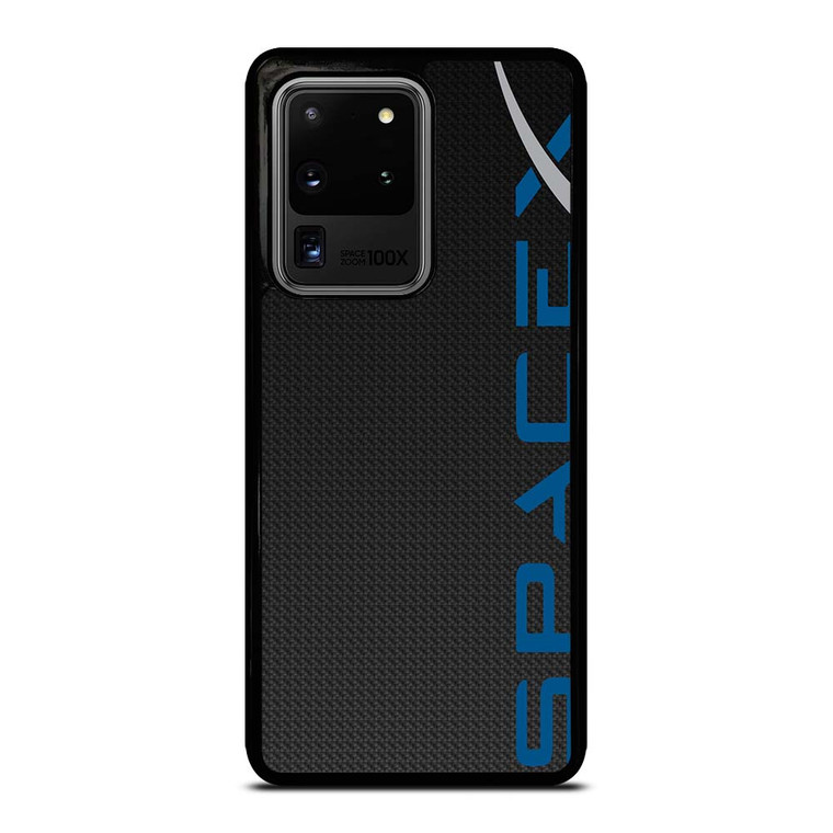 SPACE X LOGO CARBON Samsung Galaxy S20 Ultra Case Cover