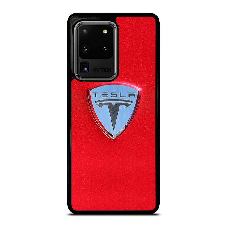 TESLA MOTOR LOGO Samsung Galaxy S20 Ultra Case Cover
