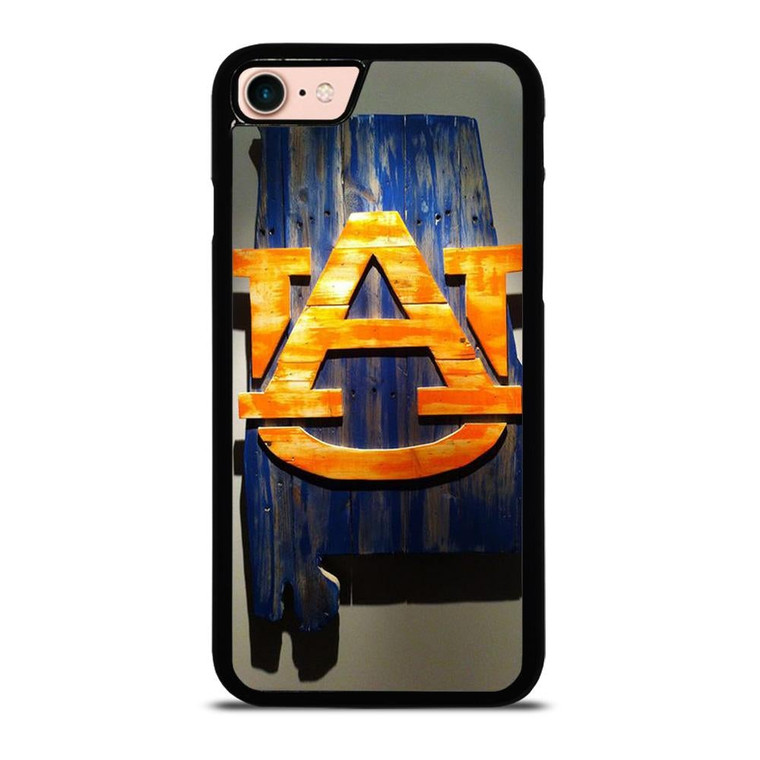 AUBURN TIGERS WOODEN ICON iPhone 7 / 8 Case Cover