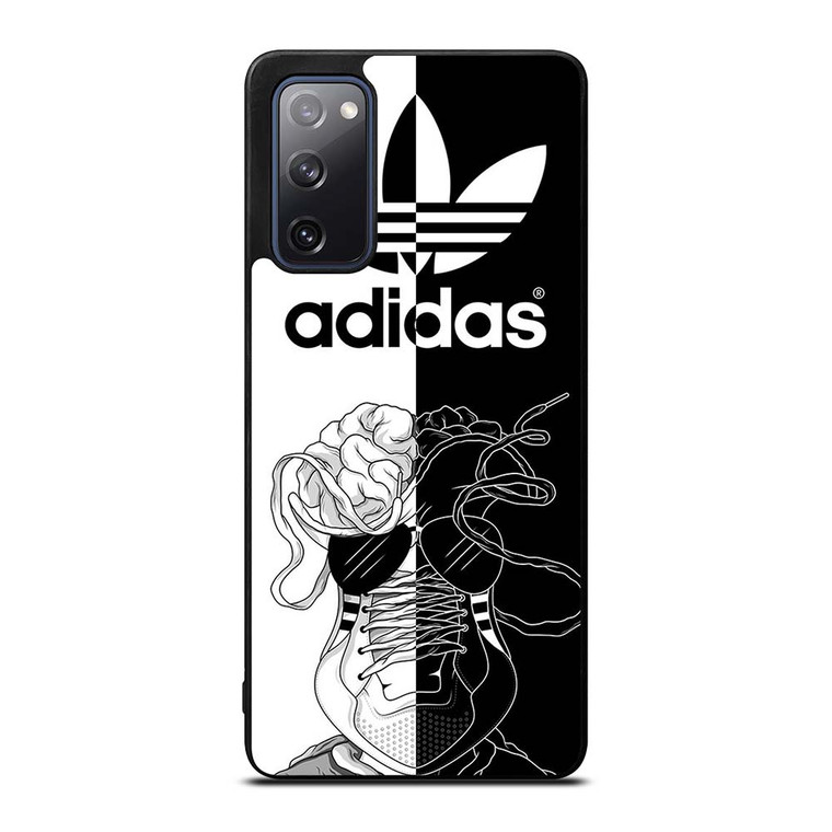 ADIDAS BLACK & WHITE Samsung Galaxy S20 FE Case Cover