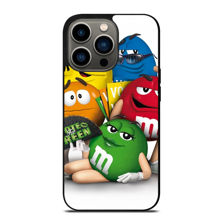 M&M'S CHOCOLATE MASCOT ALL iPhone 13 Pro Case Cover