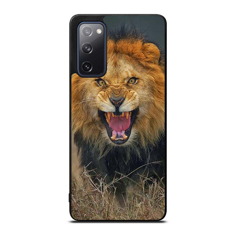 ANGRY MAD LION FACE Samsung Galaxy S20 FE Case Cover