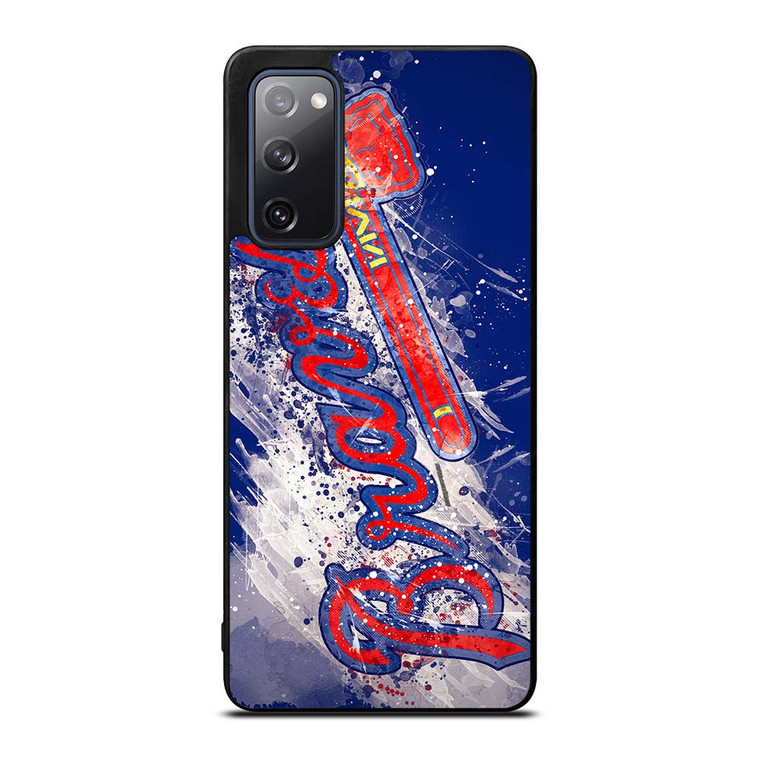 ATLANTA BRAVES ART LOGO Samsung Galaxy S20 FE Case Cover