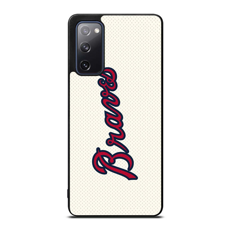 ATLANTA BRAVES ICON BASEBALL TEAM LOGO Samsung Galaxy S20 FE Case Cover