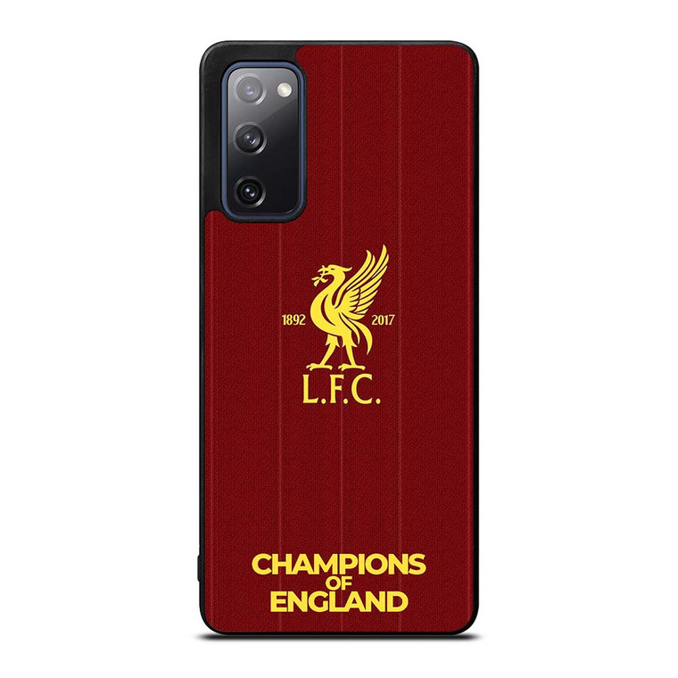 CHAMPIONS OF ENGLAND LIVERPOOL FC Samsung Galaxy S20 FE Case Cover