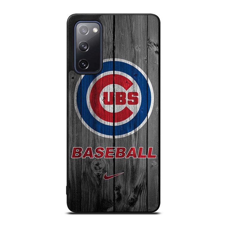 CHICAGO CUBS WOODEN LOGO Samsung Galaxy S20 FE Case Cover