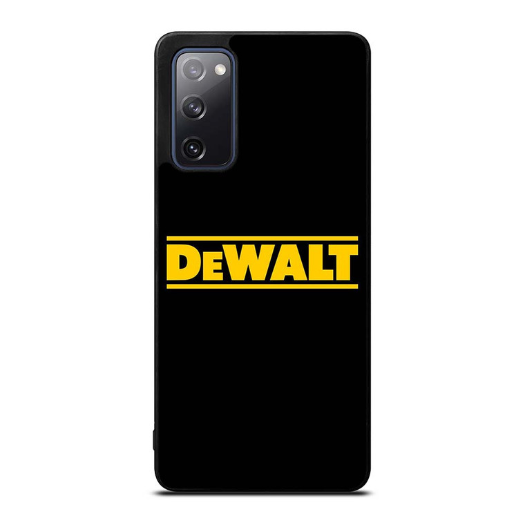 DEWALT LOGO BLACK Samsung Galaxy S20 FE Case Cover