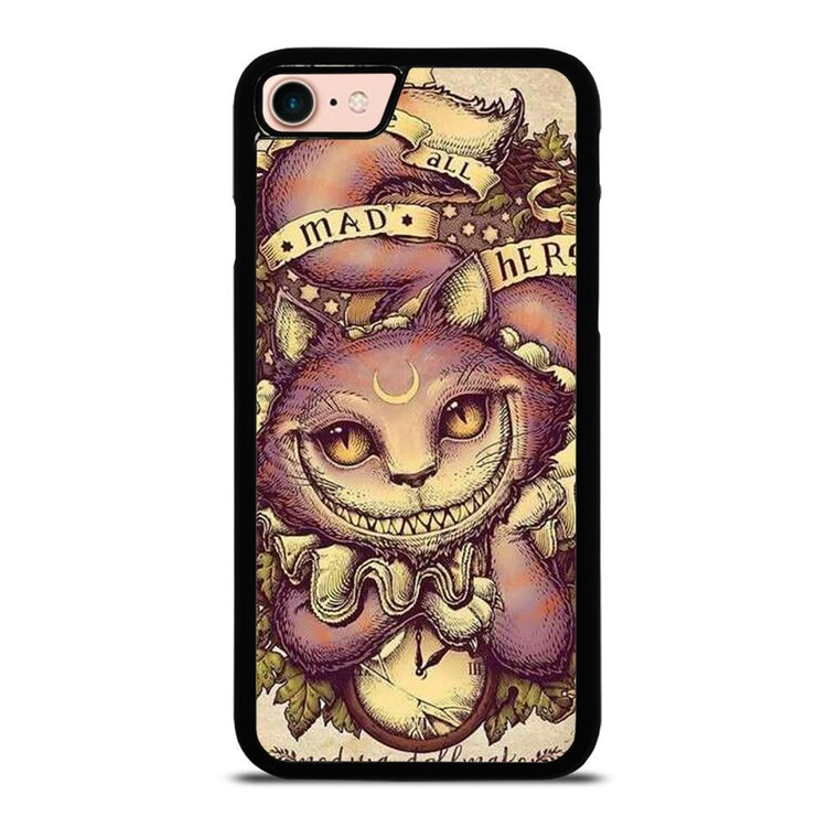ALICE IN WONDERLAND CHESHIRE CAT ART iPhone 7 / 8 Case Cover