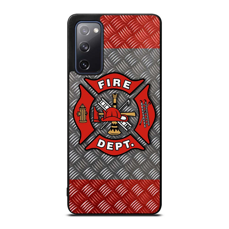 FIREFIGHTER FIREMAN PLATE Samsung Galaxy S20 FE Case Cover