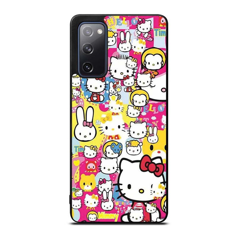 HELLO KITTY STICKER BOMB Samsung Galaxy S20 FE Case Cover