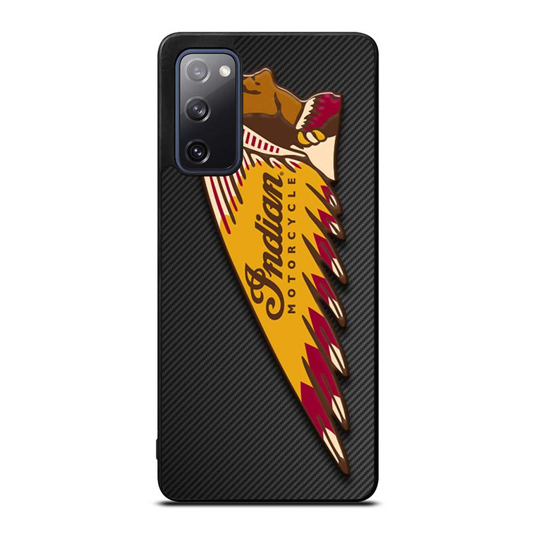 INDIAN MOTOR CYCLE CARBON LOGO Samsung Galaxy S20 FE Case Cover