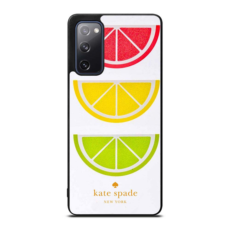 KATE SPADE NEW YORK LOGO COLORFUL LEMON ICON Samsung Galaxy S20 FE Case Cover