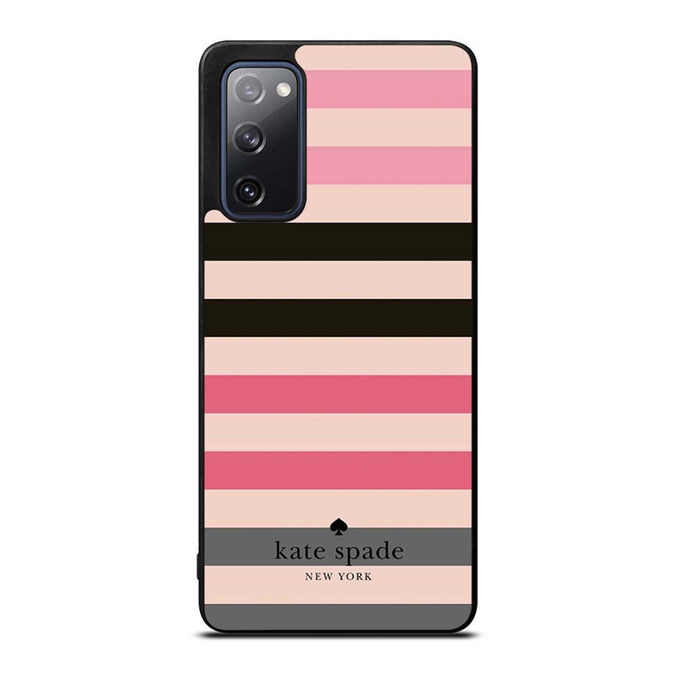 KATE SPADE NEW YORK LOGO STRIPES PATTERN Samsung Galaxy S20 FE Case Cover