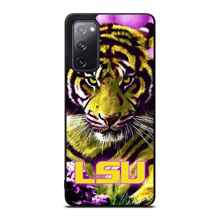 LSU TIGERS LOUISIANA STATE UNIVERSITY FOOTBALL LOGO Samsung Galaxy S20 FE Case Cover