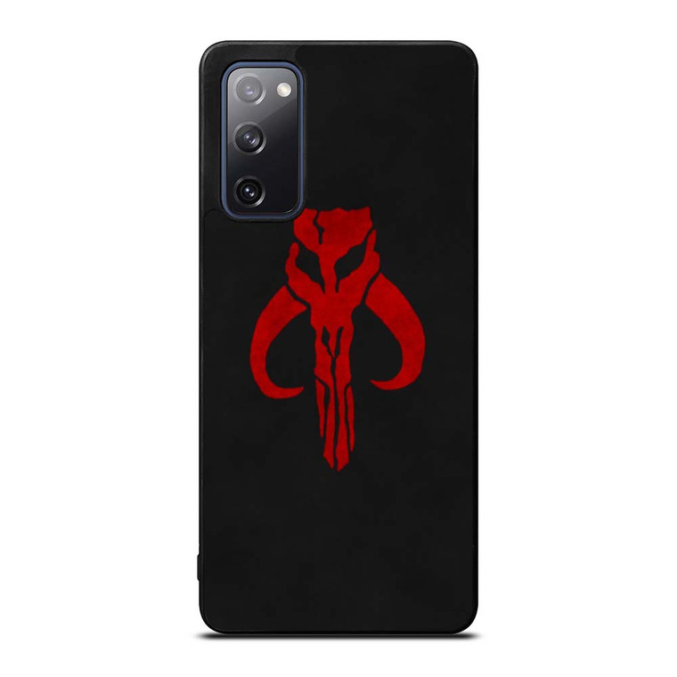 MANDALORIAN RED SKULL LOGO Samsung Galaxy S20 FE Case Cover