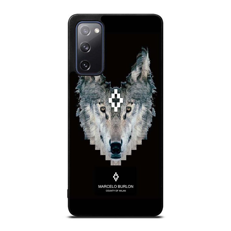 MARCELO BURLON WOLF LOGO Samsung Galaxy S20 FE Case Cover