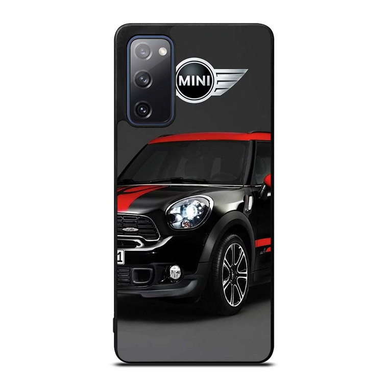 MINI COOPER CAR BLACK Samsung Galaxy S20 FE Case Cover