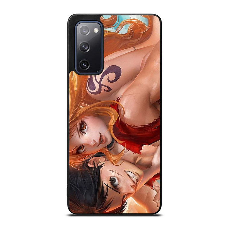 NAMI AND LUFFY ONE PIECE ROMANCE Samsung Galaxy S20 FE Case Cover